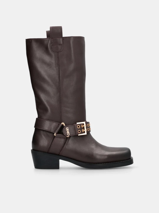 Zdjęcie produktu Liu Jo Leather Texan Boots brązowy