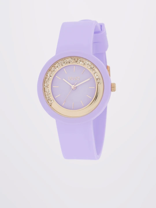 Zdjęcie produktu Liu Jo Lilac Silicone Watch purpurowy