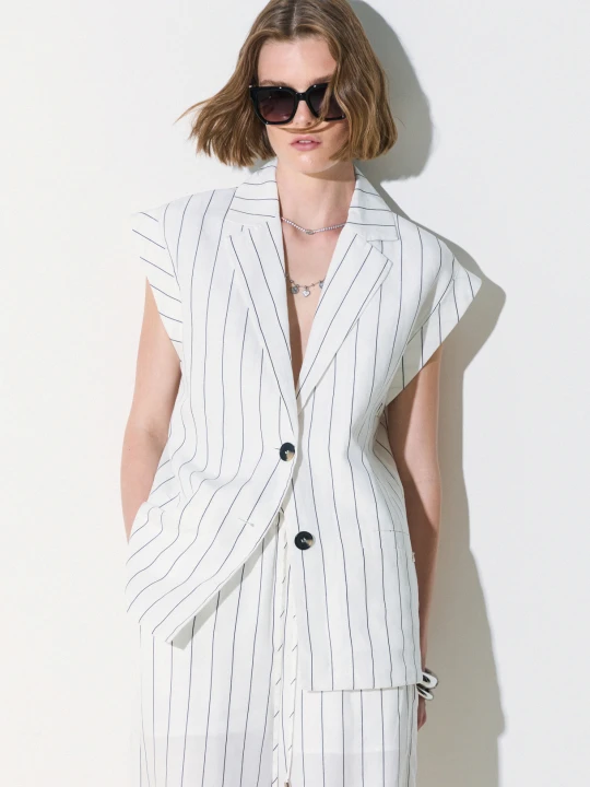 Zdjęcie produktu Liu Jo Linen-blend Waistcoat