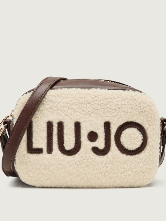 Zdjęcie produktu Liu Jo Listonoszka Ferielle | shearling kremowy