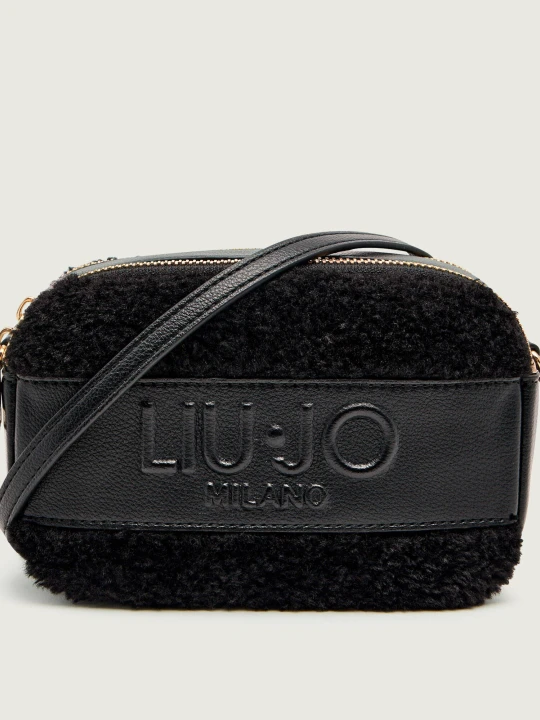 Zdjęcie produktu Liu Jo Listonoszka RIDHI | shearling czarny