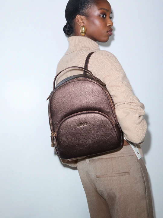 Zdjęcie produktu Liu Jo Logo Backpack Dark Brown