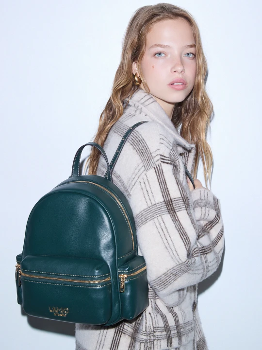 Zdjęcie produktu Liu Jo Logo Backpack Dark Green