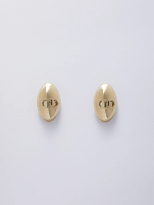 Zdjęcie produktu Liu Jo Logo Earrings Gold Colour