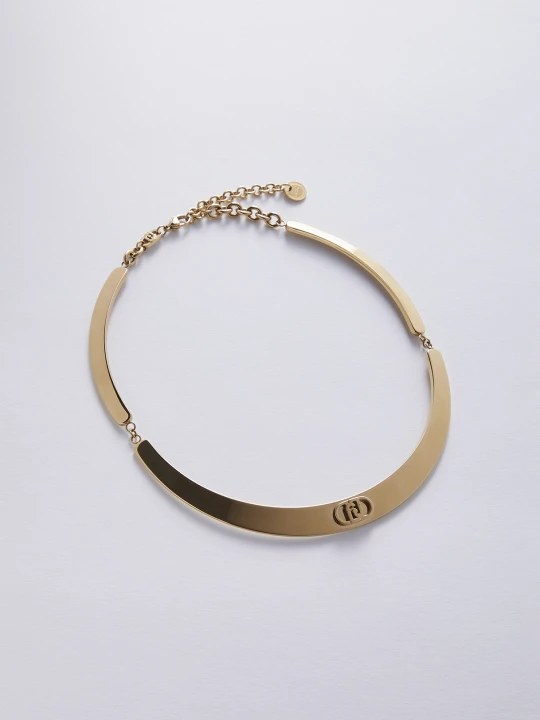 Zdjęcie produktu Liu Jo Logo Necklace Gold Colour