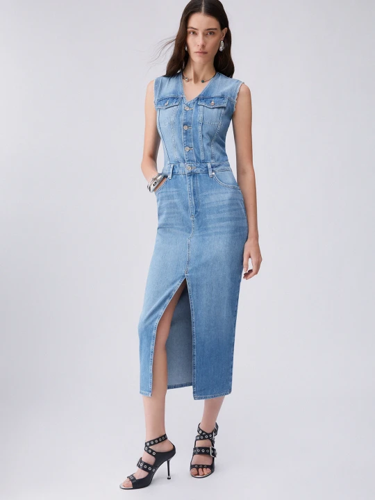 Zdjęcie produktu Liu Jo Long Denim Dress Blue Denim