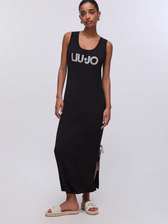 Zdjęcie produktu Liu Jo Long Dress With Maxi-logo