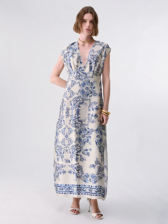 Zdjęcie produktu Liu Jo Long Foulard-print Dress