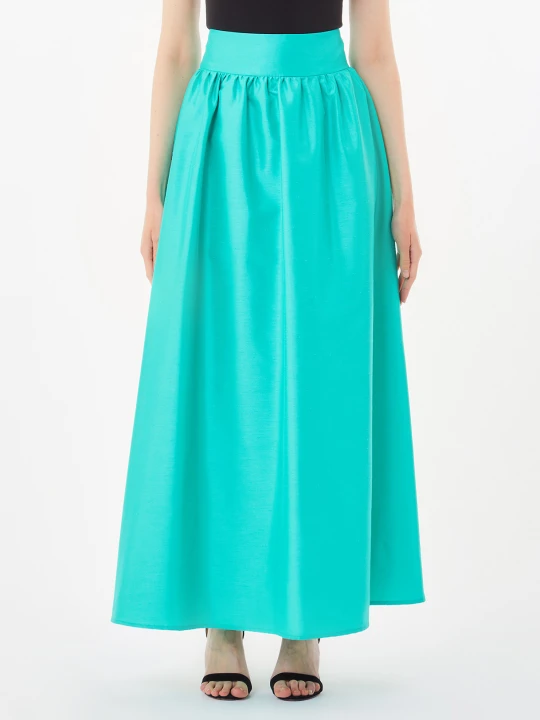 Zdjęcie produktu Liu Jo Long Green Shantung Skirt