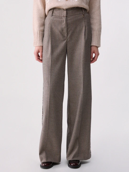 Zdjęcie produktu Liu Jo Long Houndstooth Trousers