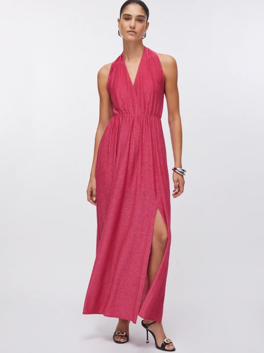 Zdjęcie produktu Liu Jo Long Lurex Dress różowy