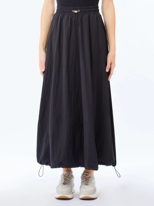 Zdjęcie produktu Liu Jo Long Satin And Nylon Skirt czarny