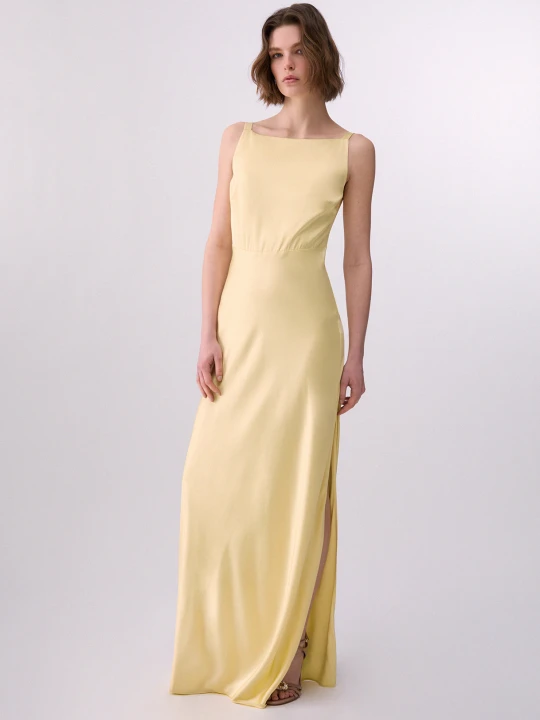 Zdjęcie produktu Liu Jo Long Satin Dress żółty