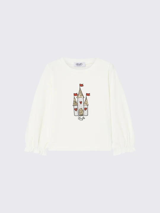 Zdjęcie produktu Liu Jo Long-sleeve Printed T-shirt