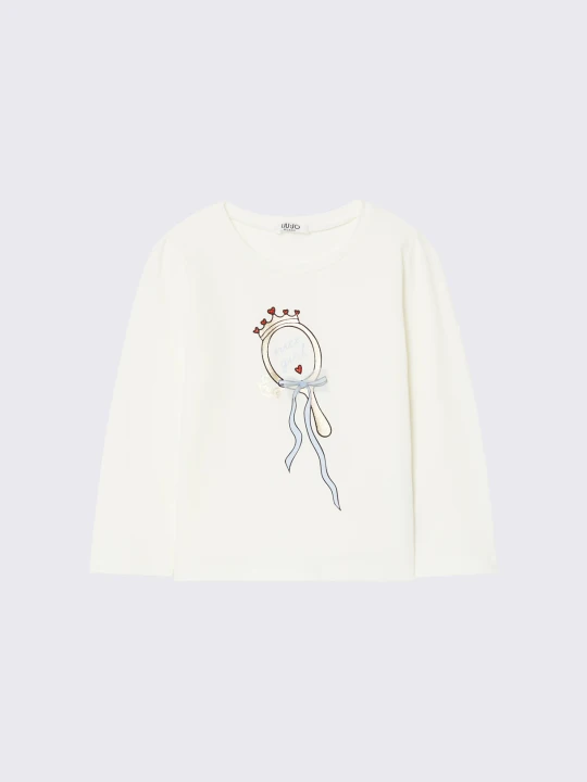 Zdjęcie produktu Liu Jo Long-sleeve T-shirt With Print