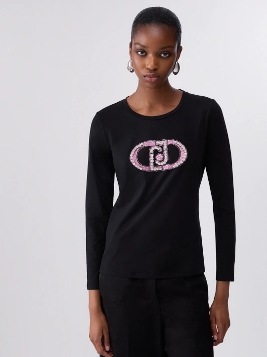 Zdjęcie produktu Liu Jo T-shirt Sleeves Long Monogram