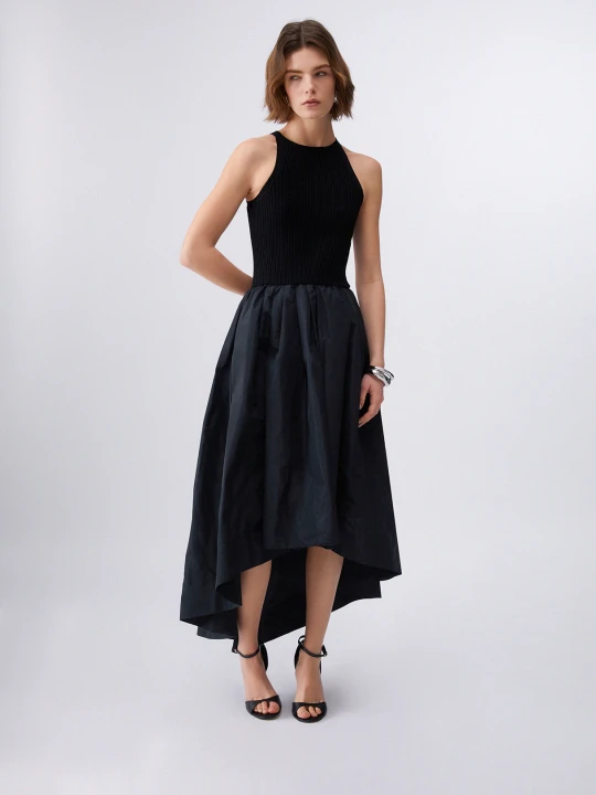 Zdjęcie produktu Liu Jo Long Taffeta Dress czarny
