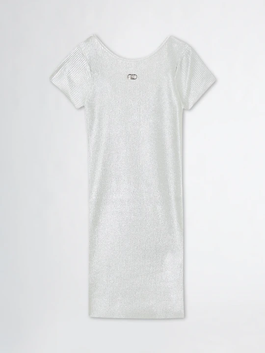Zdjęcie produktu Liu Jo Lurex® Knit Dress srebrny