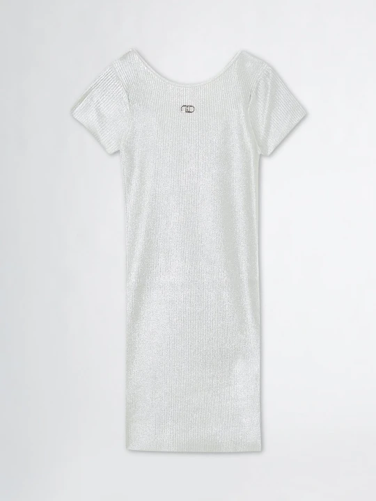 Zdjęcie produktu Liu Jo Lurex® Knit Dress srebrny
