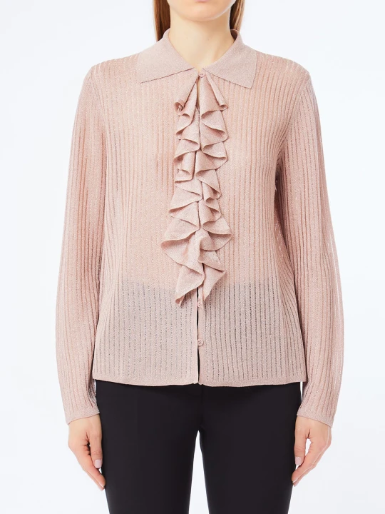 Zdjęcie produktu Liu Jo Lurex® Knit Shirt Light Pink