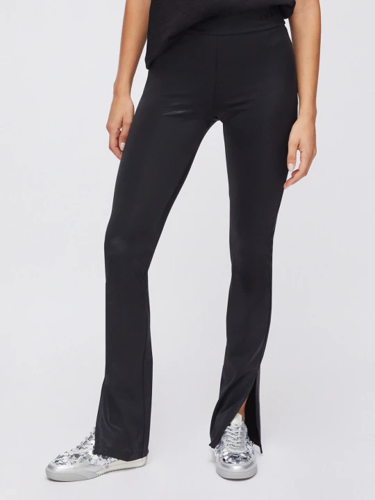 Zdjęcie produktu Liu Jo Lycra® Trousers With Slits czarny