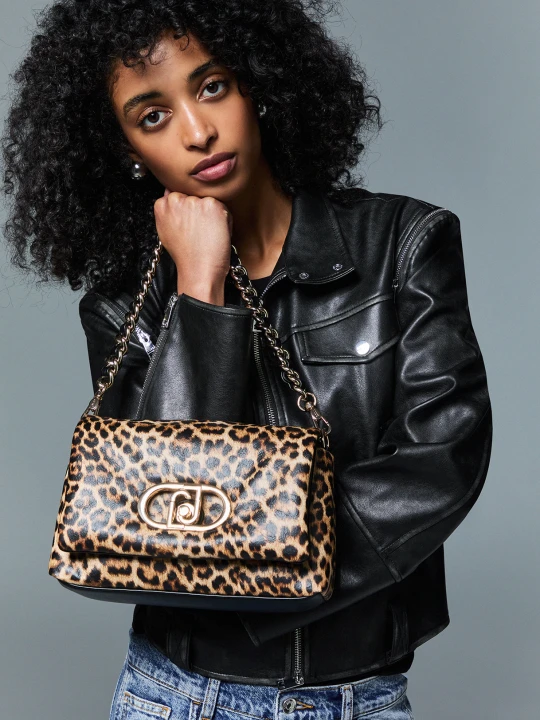 Zdjęcie produktu Liu Jo Medium Animal-print Lapuffy Bag