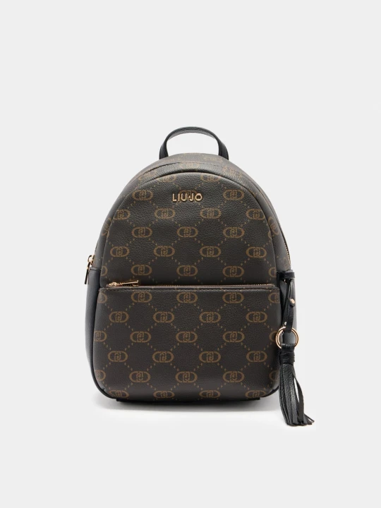 Zdjęcie produktu Liu Jo Medium Backpack With Logo czarny
