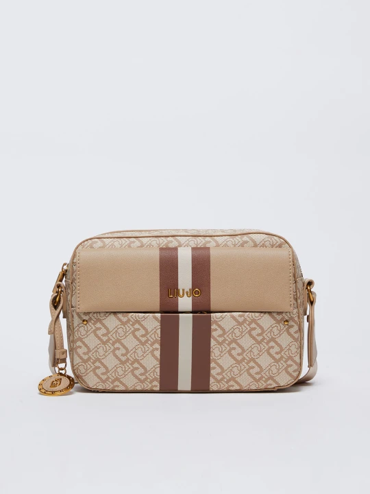 Zdjęcie produktu Liu Jo Medium Crossbody Bag With Pocket beżowy