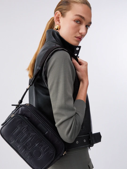 Zdjęcie produktu Liu Jo Medium Crossbody Bag With Pocket czarny