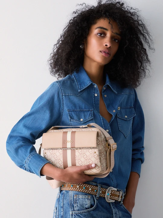 Zdjęcie produktu Liu Jo Medium Crossbody Bag With Pocket beżowy