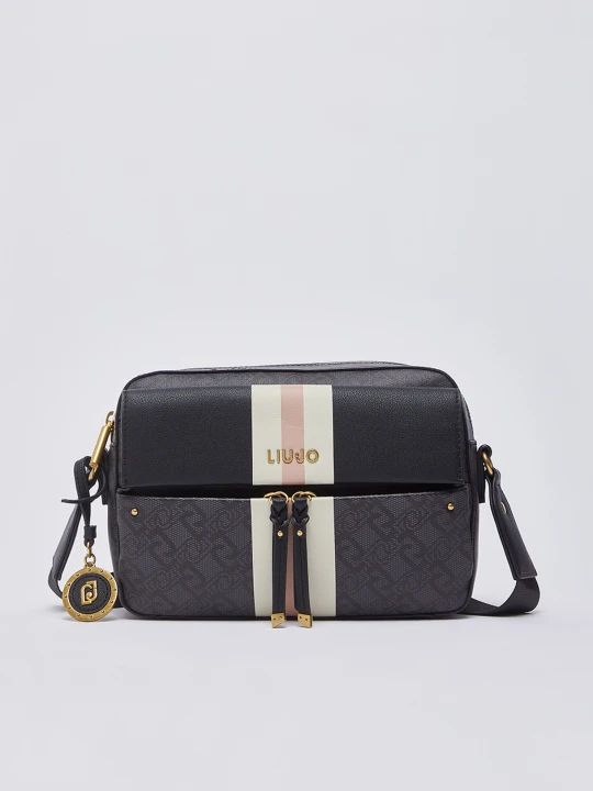 Zdjęcie produktu Liu Jo Medium Crossbody Bag With Pocket czarny
