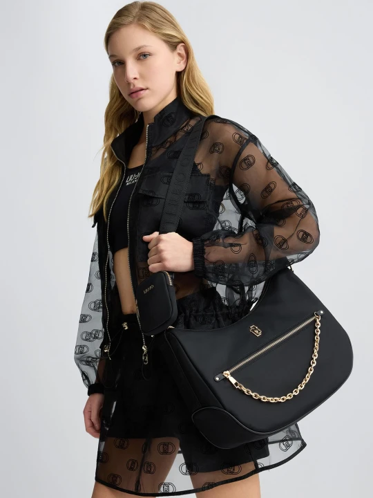Zdjęcie produktu Liu Jo Medium Hobo Bag czarny