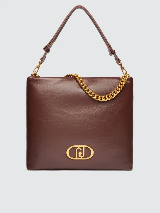 Zdjęcie produktu Liu Jo Medium Lapuffy Hobo Bag Dark Brown