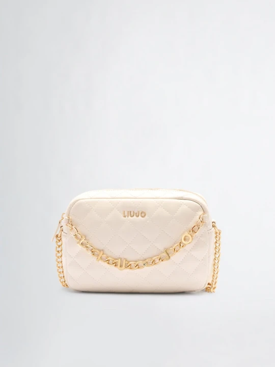 Zdjęcie produktu Liu Jo Medium Quilted Crossbody Bag Cream