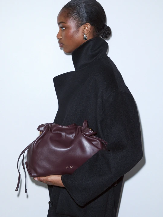 Zdjęcie produktu Liu Jo Medium Riccy Shoulder Bag Aubergine