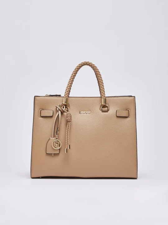 Zdjęcie produktu Liu Jo Medium Satchel With Charms Camel