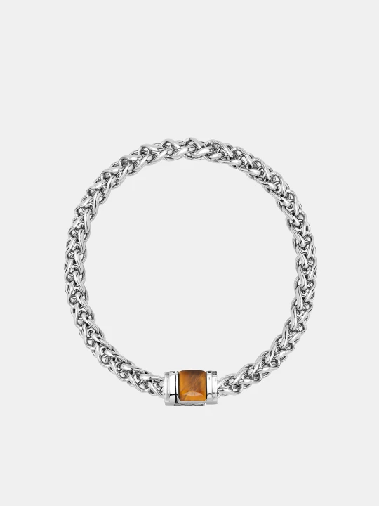 Zdjęcie produktu Liu Jo Men’s Bracelet With Gemstones srebrny