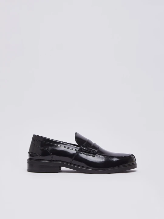 Zdjęcie produktu Liu Jo Men’s Leather Loafers czarny