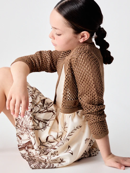 Zdjęcie produktu Liu Jo Mesh Cardigan brązowy