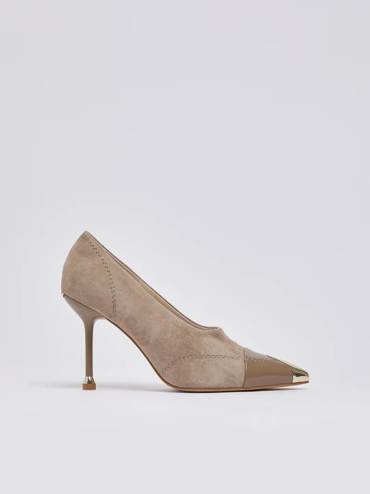 Zdjęcie produktu Liu Jo Metallic Toe Cap Pumps Havana