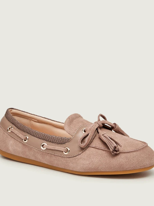 Zdjęcie produktu Liu Jo Mokasyny Skipper 03 | zamsz beżowy