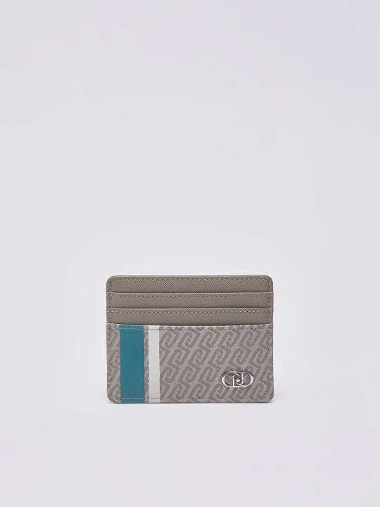 Zdjęcie produktu Liu Jo Monogram Card Holder zielony