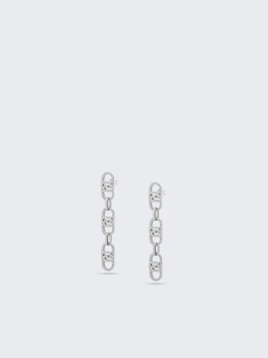 Zdjęcie produktu Liu Jo Earrings Pendant Monogram srebrny