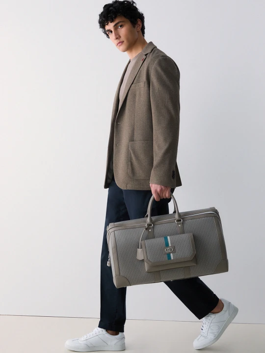 Zdjęcie produktu Liu Jo Monogram Travel Bag zielony