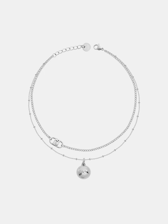 Zdjęcie produktu Liu Jo Multi-strand Charm Necklace srebrny