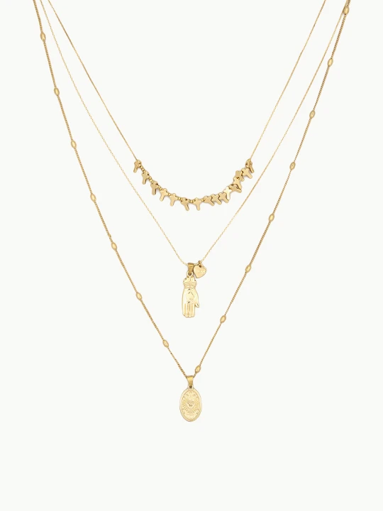 Zdjęcie produktu Liu Jo Multi-strand Charm Necklace Steel
