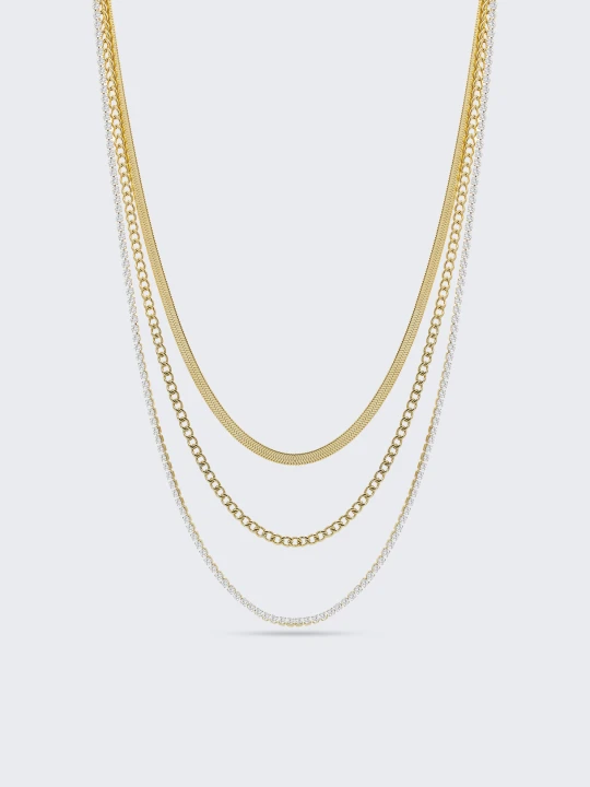 Zdjęcie produktu Liu Jo Multichain Necklace złoty