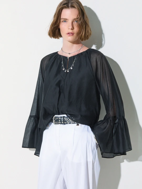 Zdjęcie produktu Liu Jo Muslin Blouse czarny