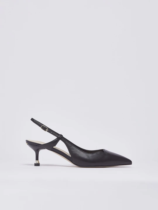 Zdjęcie produktu Liu Jo Nappa Leather Slingbacks czarny