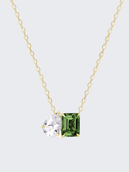 Zdjęcie produktu Liu Jo Necklace With Charm Jewel zielony